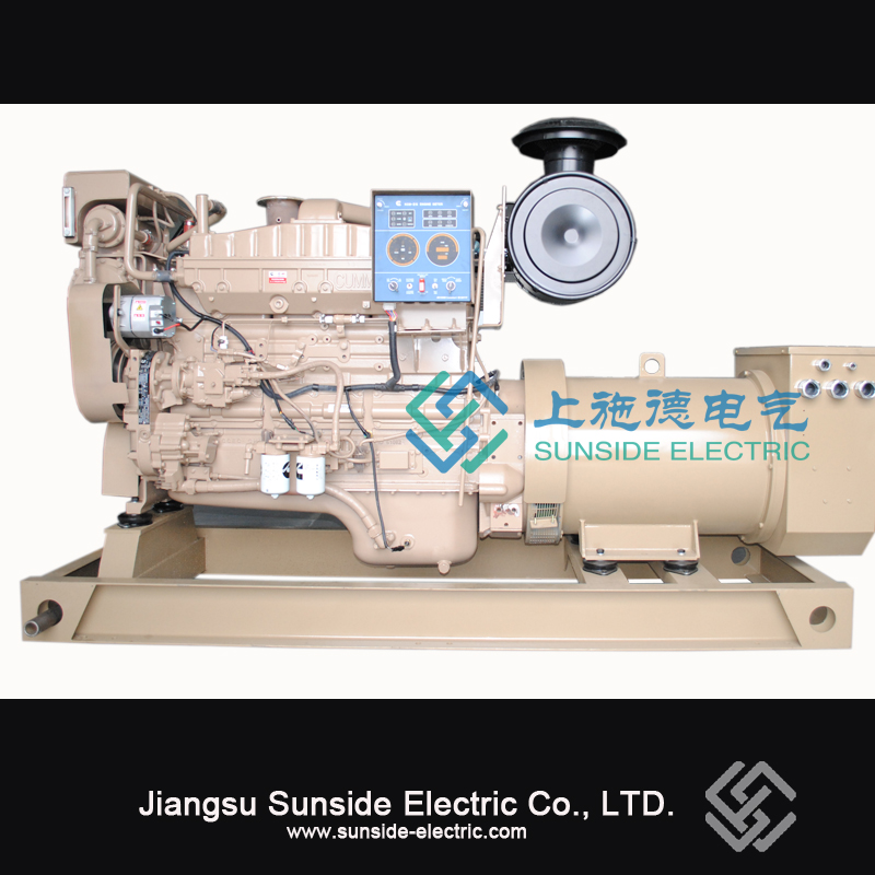 250kVA Three phase Cummins diesel generators powered by NT855A engine