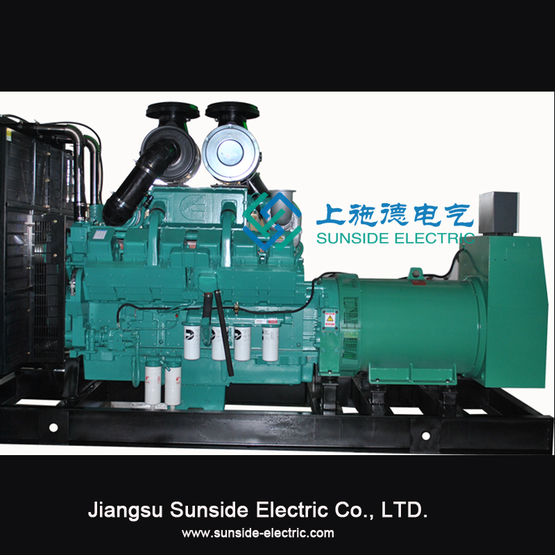 three phase silent electric generator set